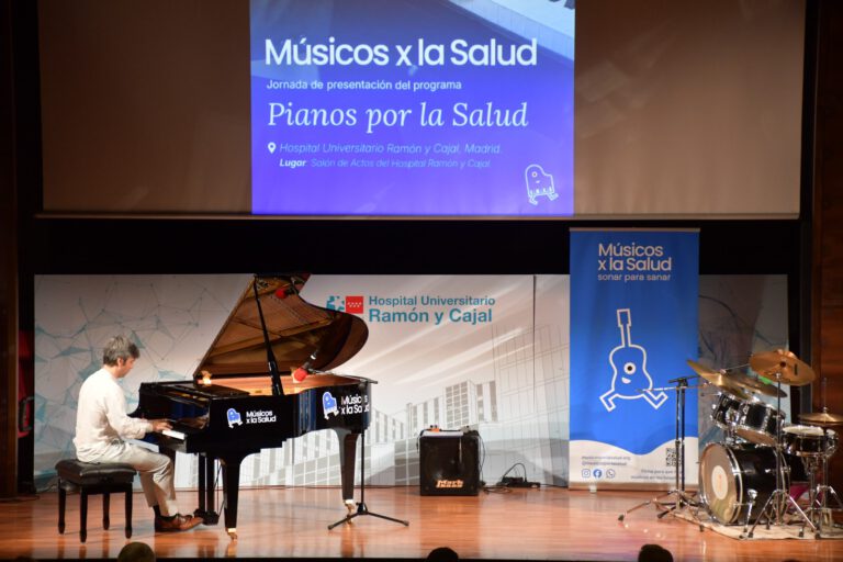 Piano City Madrid y Músicos por la Salud llevan la música a los hospitalesmadrileños